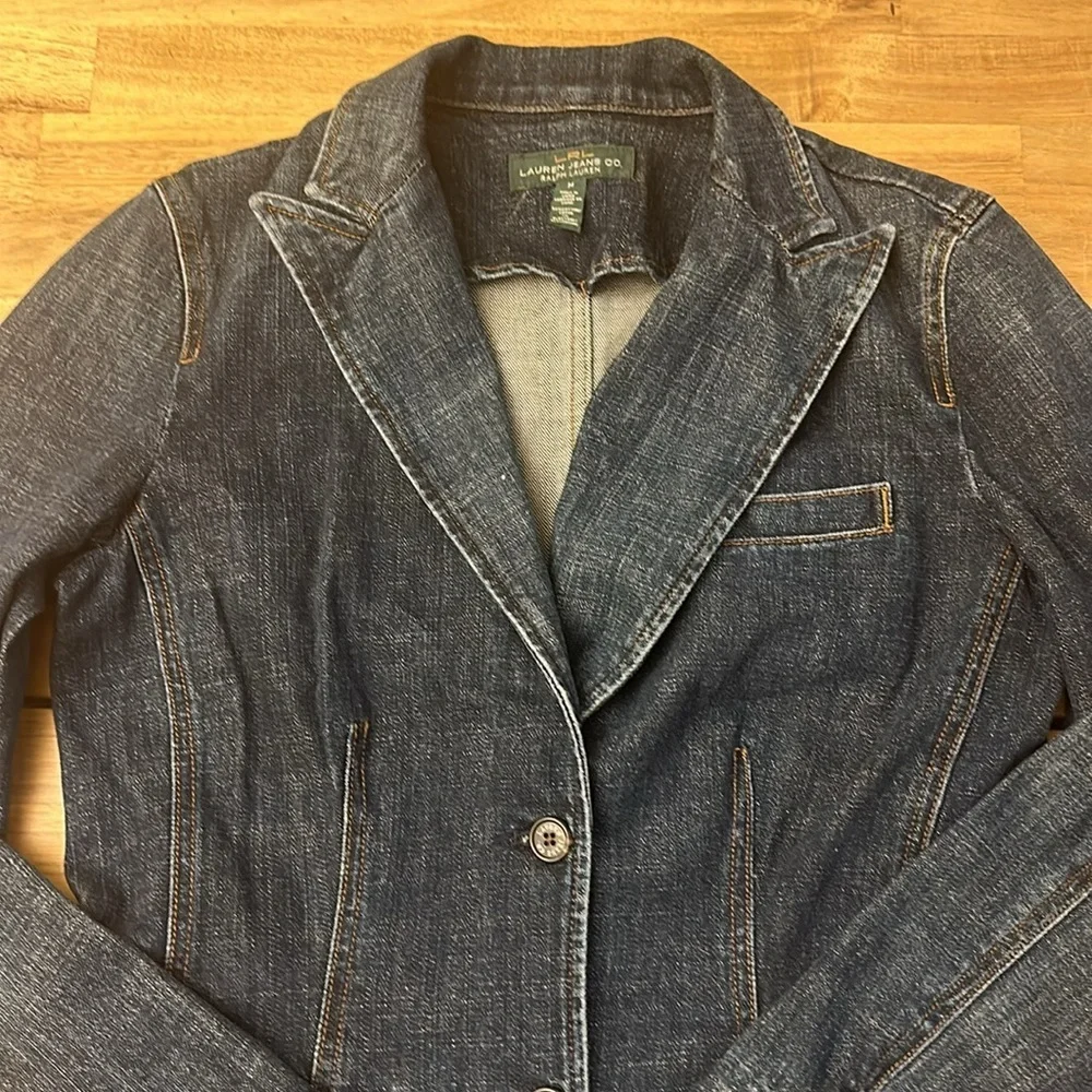 RALPH LAUREN ⭐️ DENIM JACKET - Picture 2 of 6